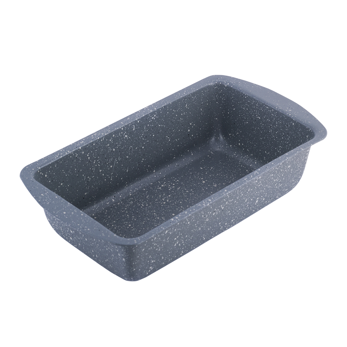 Forma do pieczenia ciasta prostokątna marmurowa 28cm blacha szara keksówka KM 6005A Kamille
